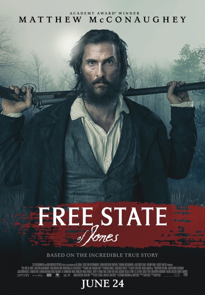 پوستر فیلم «ایالت آزاد جونز»(Free State of Jones)